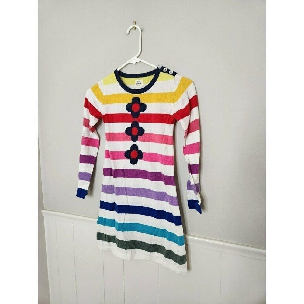 MINI BODEN Stripe Floral Dress